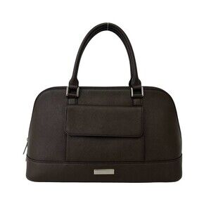 BURBERRY Burberry Logo Hardware Nova Check Pattern Leather Handbag Mini Tote ...